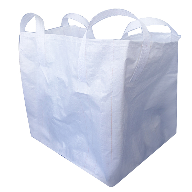 Durable Big Bag UV treated Jumbo Bag Sale Polypropylene 4 handles FIBC with liner bulk bag 